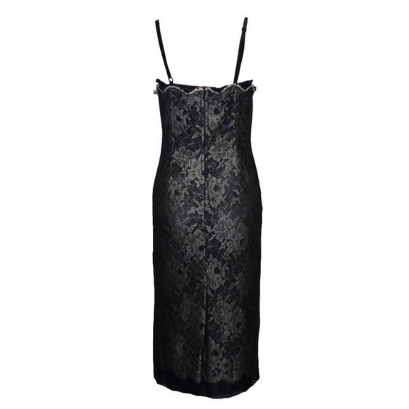 Dolce & Gabbana Black Lace Dress IT 42 - Picture 2 of 8